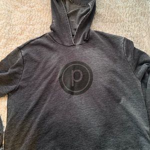 Pure Barre Cropped “Circle P” Hoodie